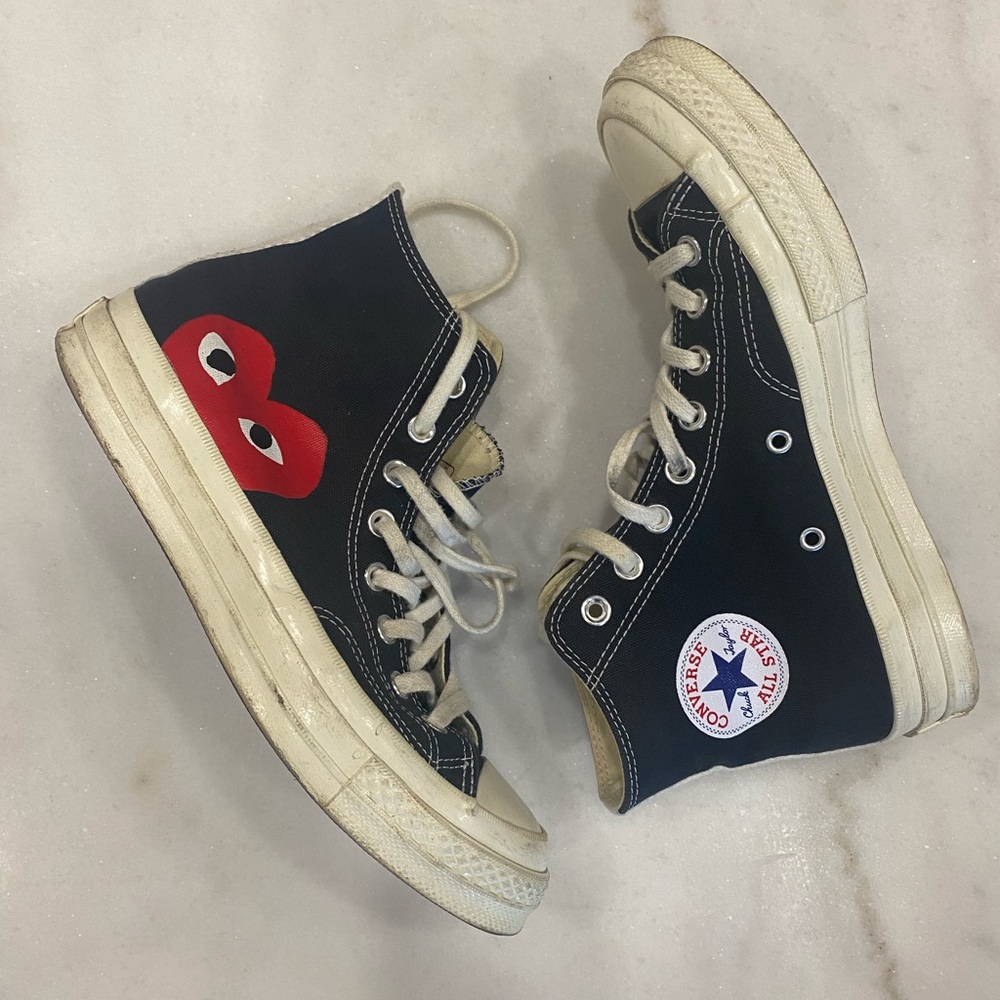 Converse x Comme Des Garcons Chuck Taylor All Star High Shoes M-7/W-9